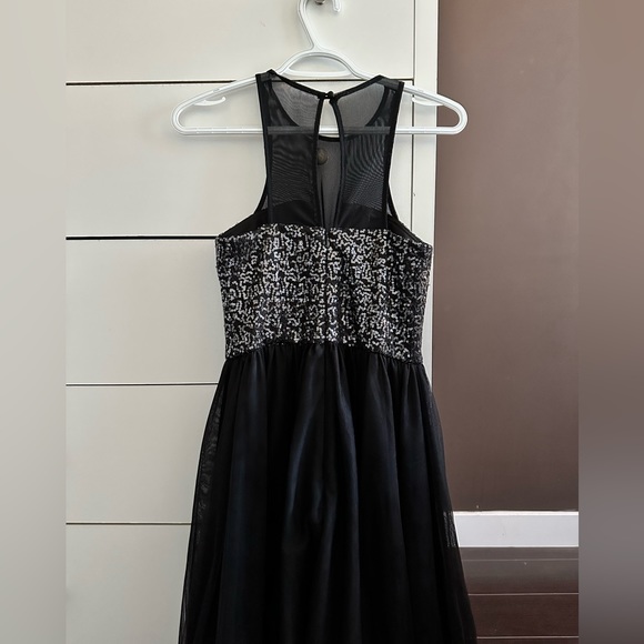 NWT Blondie Nites Black Sleeveless Dress - Picture 2 of 5